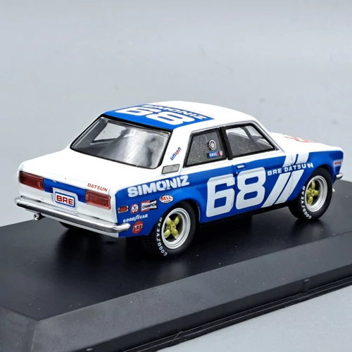 Datsun 510 1972 1:43 P.Gregg Greenlight retró fém modell autó