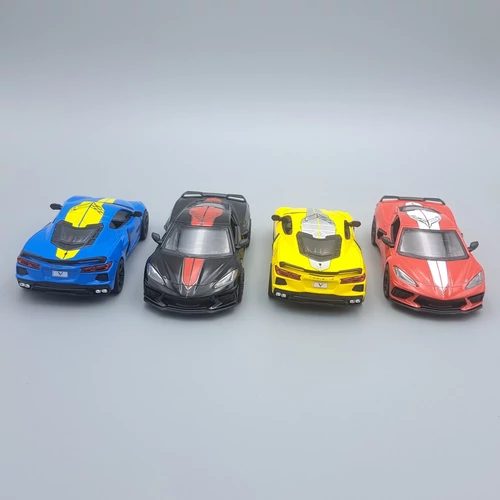 Chevrolet Corvette 2021 L.Edition Kinsmart fém autó modell