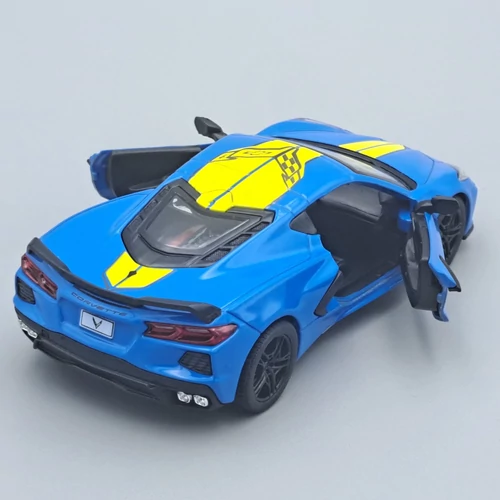 Chevrolet Corvette 2021 L.Edition Kinsmart fém autó modell