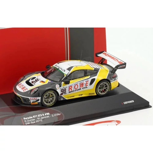  Porsche 911 GT3 #98 24h SPA 2019 1:43 modell autó