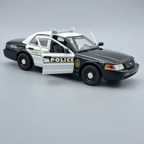 Ford Crown Victoria Police 2011 1:24 fém autó modell