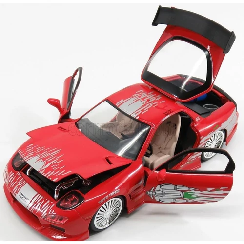 Mazda RX-7 1:24 Halálos iramban piros modellautó