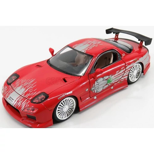 Mazda RX-7 1:24 Halálos iramban piros modellautó