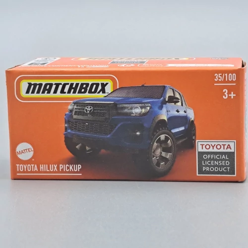 Toyota Hilux Pick-Up 1:64 Matchbox autó modell