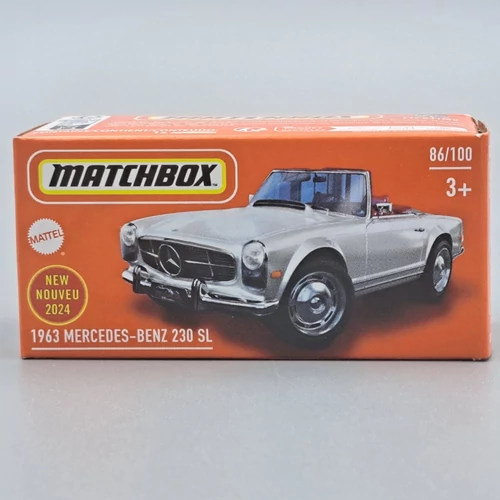 Mercedes-Benz 230 SL 1:64 Matchbox autó modell