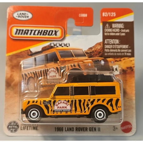Land Rover 2.G 1966 Safari Matchbox