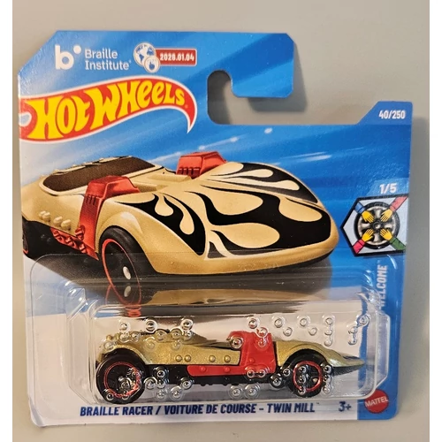 Braille Racer-Twin Mill Hot Wheels 1:64