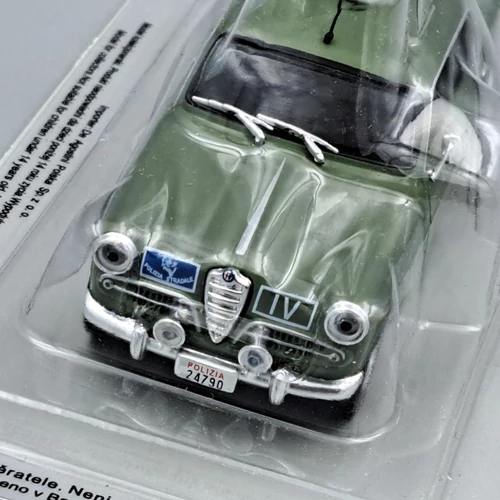 Alfa Romeo Giulietta rendőr 1:43 Deagostini retró modellautó