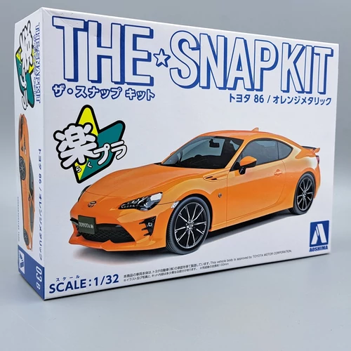 Toyota 86 építhető makett 1:32 Aoshima