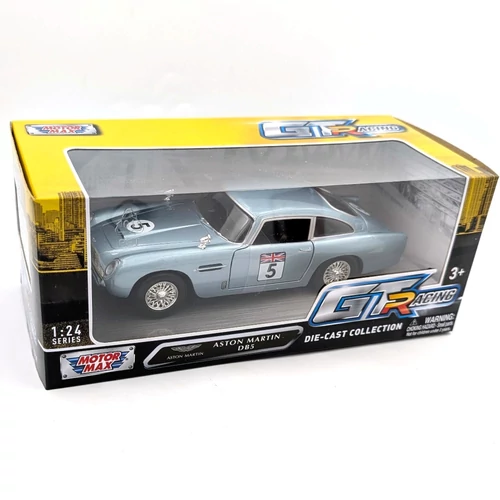 Aston Martin DB5 1:24 Motor Max modell retró autómodell