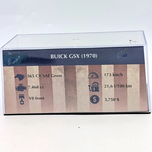 Buick GSX 1970 1:43 modellautó retró autó modell