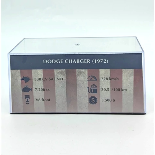 Dodge Charger Coupe 1972 1:43 retró modellautó autómodell