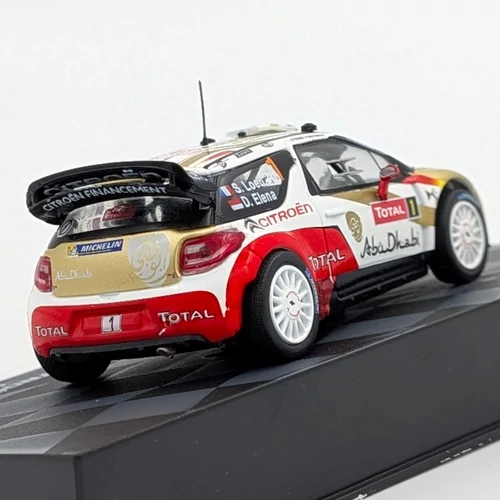 Citroen DS3 WRC #1 Loeb/Elena 2013 1:43 Atlas autó modell