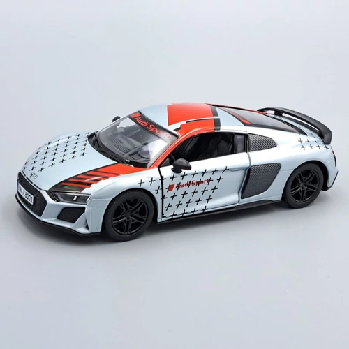 Audi R8 Coupe 2020 Kinsmart fém autó modell