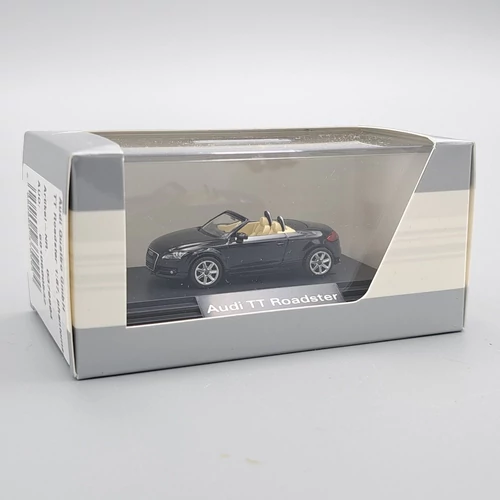 Audi TT Roadster 1:87 H0 fekete autó modell