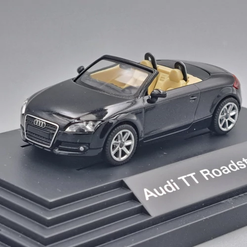 Audi TT Roadster 1:87 H0 fekete autó modell