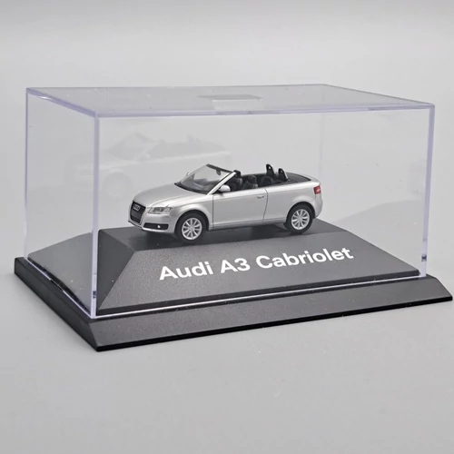 Audi A3 Cabriolet 1:87 H0 ezüst modell autó