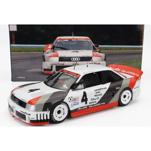 Audi 90 IMSA GTO #4 1989 1:18 W.Röhrl modellautó