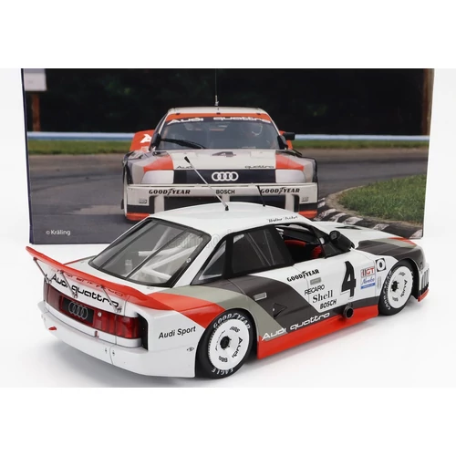 Audi 90 IMSA GTO #4 1989 1:18 W.Röhrl modellautó