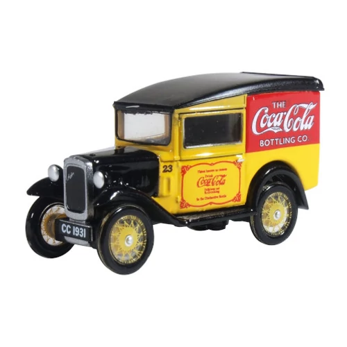 Austin 7 Van RHD Coca-Cola 1:76 Oxford Modellautó