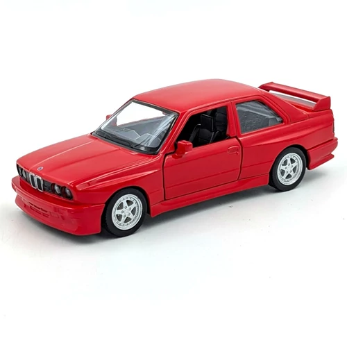 BMW M3 modell és játékautó piros RMZ nyitható ajtó kisautó