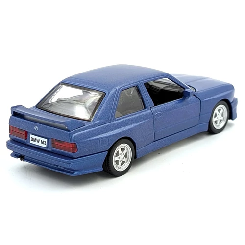 BMW M3 modell és játékautó kék RMZ