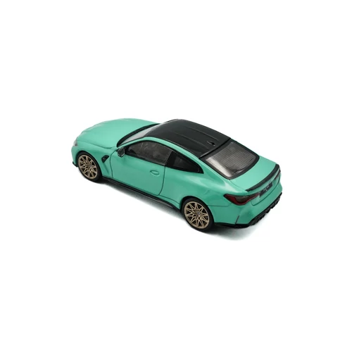 BMW M4 Competition 2023 1:43 Solido zöld fémautó