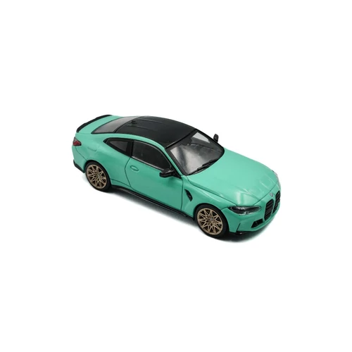 BMW M4 Competition 2023 1:43 Solido zöld atómodell