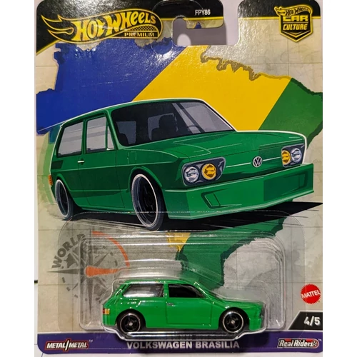 Volkswagen Brasilia Hot Wheels C.Culture autómodell