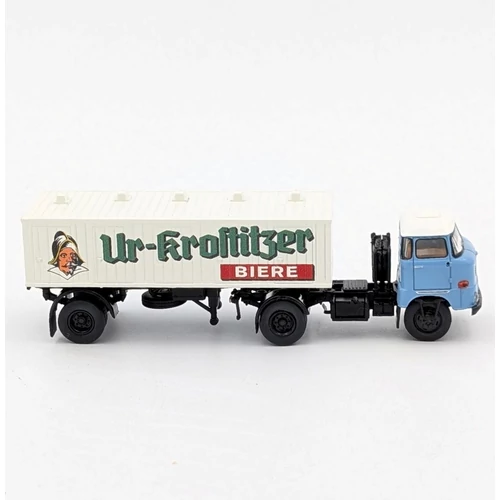  IFA W50 Bier-Sz Ur-Kostri 1:87 Brekina modellautó