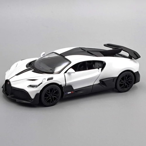 Bugatti Divo Kinsmart fém modellautó bordó