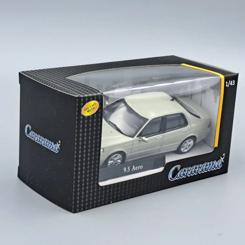 Saab 9-5 1:43 ezüst Cararama modellautó