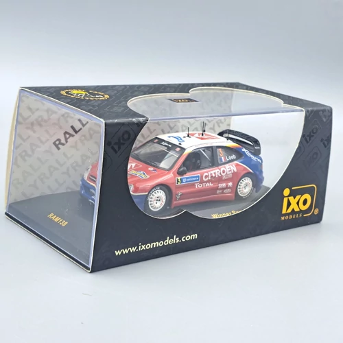 Citroen Xara WRC #3 Loeb-Elena 1:43 IXO autó modell