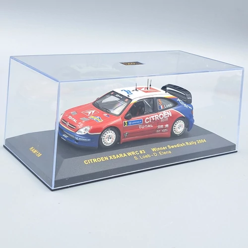 Citroen Xara WRC #3 Loeb-Elena 1:43 IXO autó modell