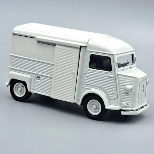Citroen Type H busz fehér Welly modell retró modellautó