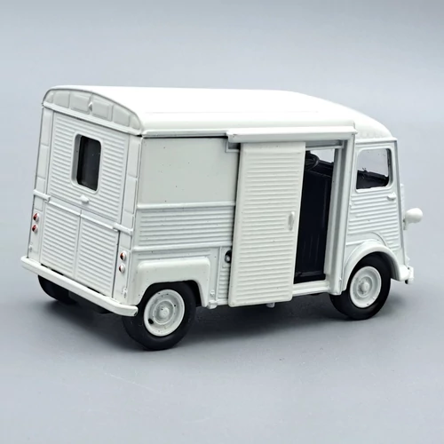 Citroen Type H busz fehér Welly modell retró modellautó