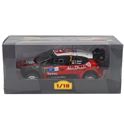 Citroen C3 WRC 1:18 Meeke-agle #7 Edicola rally modellautó