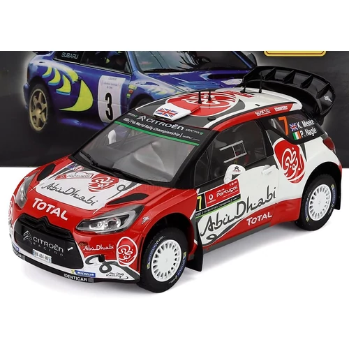 Citroen C3 WRC 1:18 Meeke-Nagle #7 Edicola rally autó modell