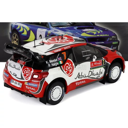 Citroen C3 WRC 1:18 Meeke-Nagle #7 Edicola rally autó modell