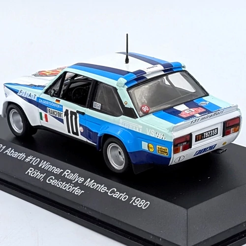Fiat 131 Abarth 1:43 Walter Röhrl-Geistdörfer CMR autómodell
