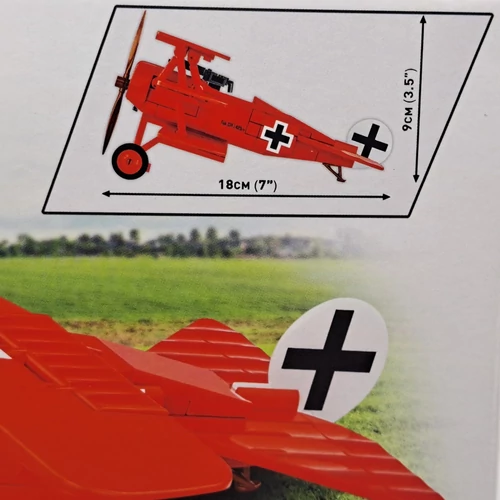Cobi Vörös Báró repülő 1:32 221db. 2996 építhető modell