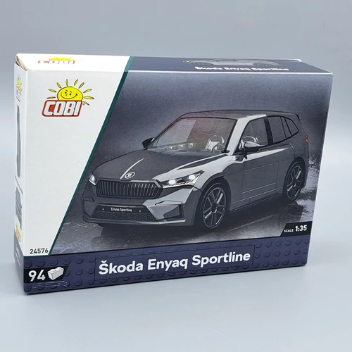 Cobi Skoda Enyaq 1:35 94db-os 24576 építhető modellautó