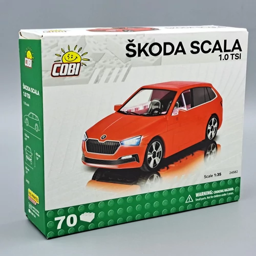 Cobi Skoda Octavia 1:35 70db-os 24582 építhető modellautó