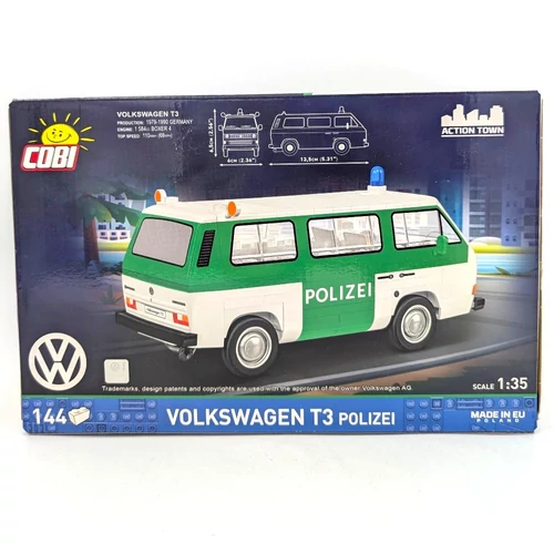 Cobi Építőjáték - VW T3 rendőr (24637)