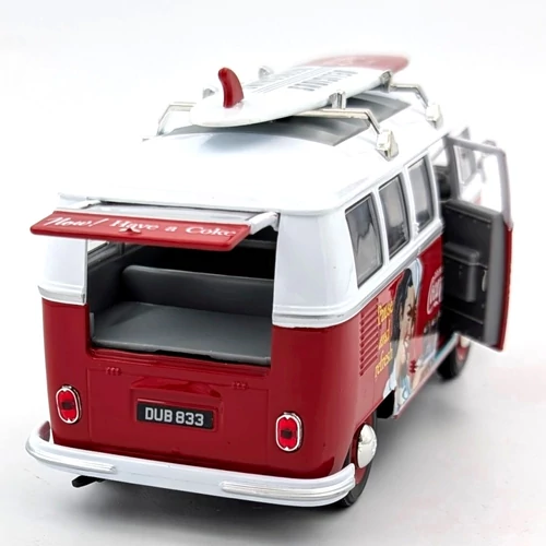 Volkswagen T1 Coca-Cola busz 1:24 Oxford retró autómodell