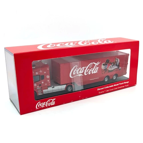 Scania T Cab Coca-Cola karácsonyi kamion Oxford teherautó modell