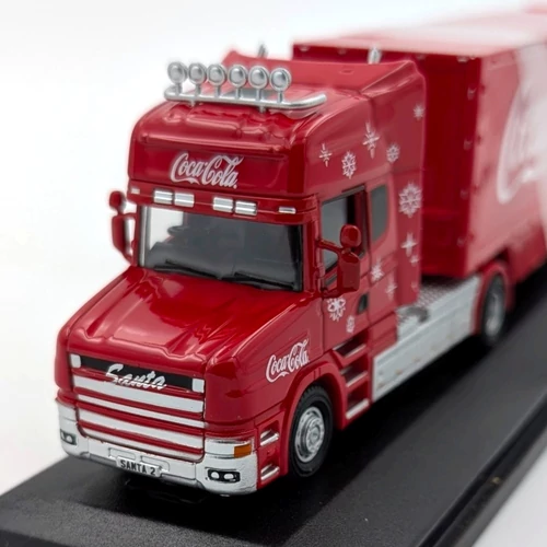 Scania T Cab Coca-Cola karácsonyi kamion Oxford teherautó modell