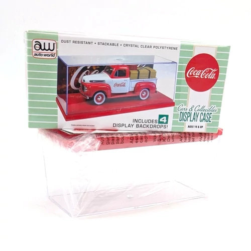 Vitrin 1:43 modell autókhoz (Coca-Cola)