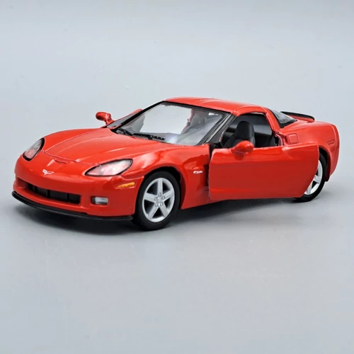 Chevrolet Corvette C6 Z06 2007 fém Kinsmart modellautó