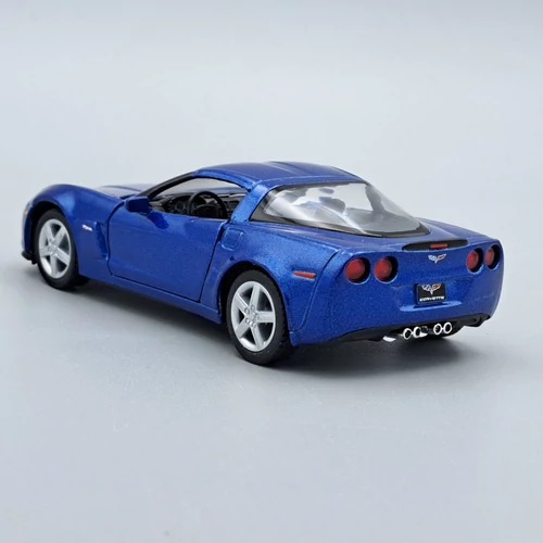 Chevrolet Corvette C6 Z06 2007 fém Kinsmart modellautó